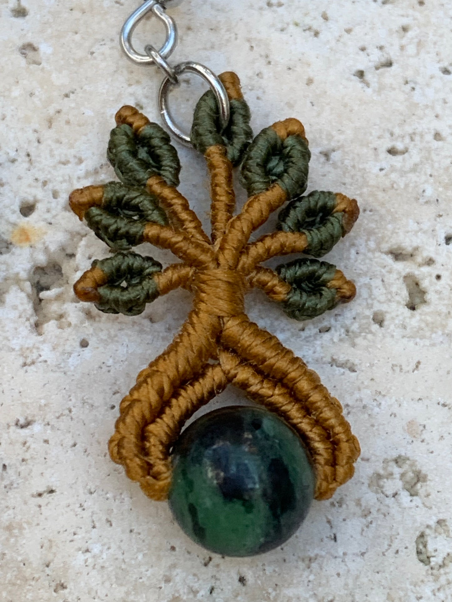 đ§” Boucles dâoreilles, superbes crĂ©ations tissĂ©es Ă la main avec perle en pierre semi-prĂ©cieuse â Choisissez votre perle et recevez une crĂ©ation sur mesure ! Fait par CrĂ©atipik (Fr°)