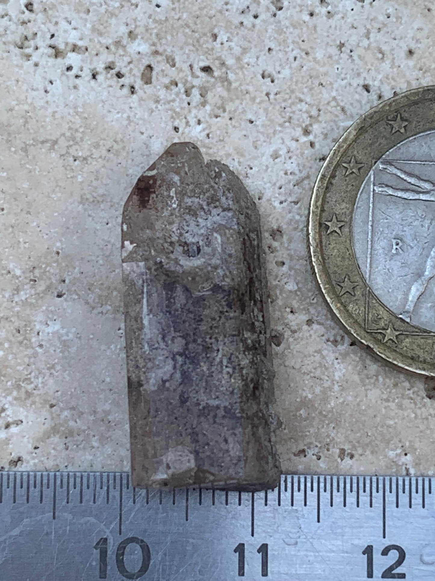 Topaze Impériale, superbe cristal naturel de 27mm x12 x10 - 4,5 grammes. Belle pièce de collection, unique et assez rare !