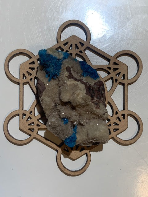 Cavansite, spécimen brut - 48 x 31 x 16 mm - 18,6 gr.