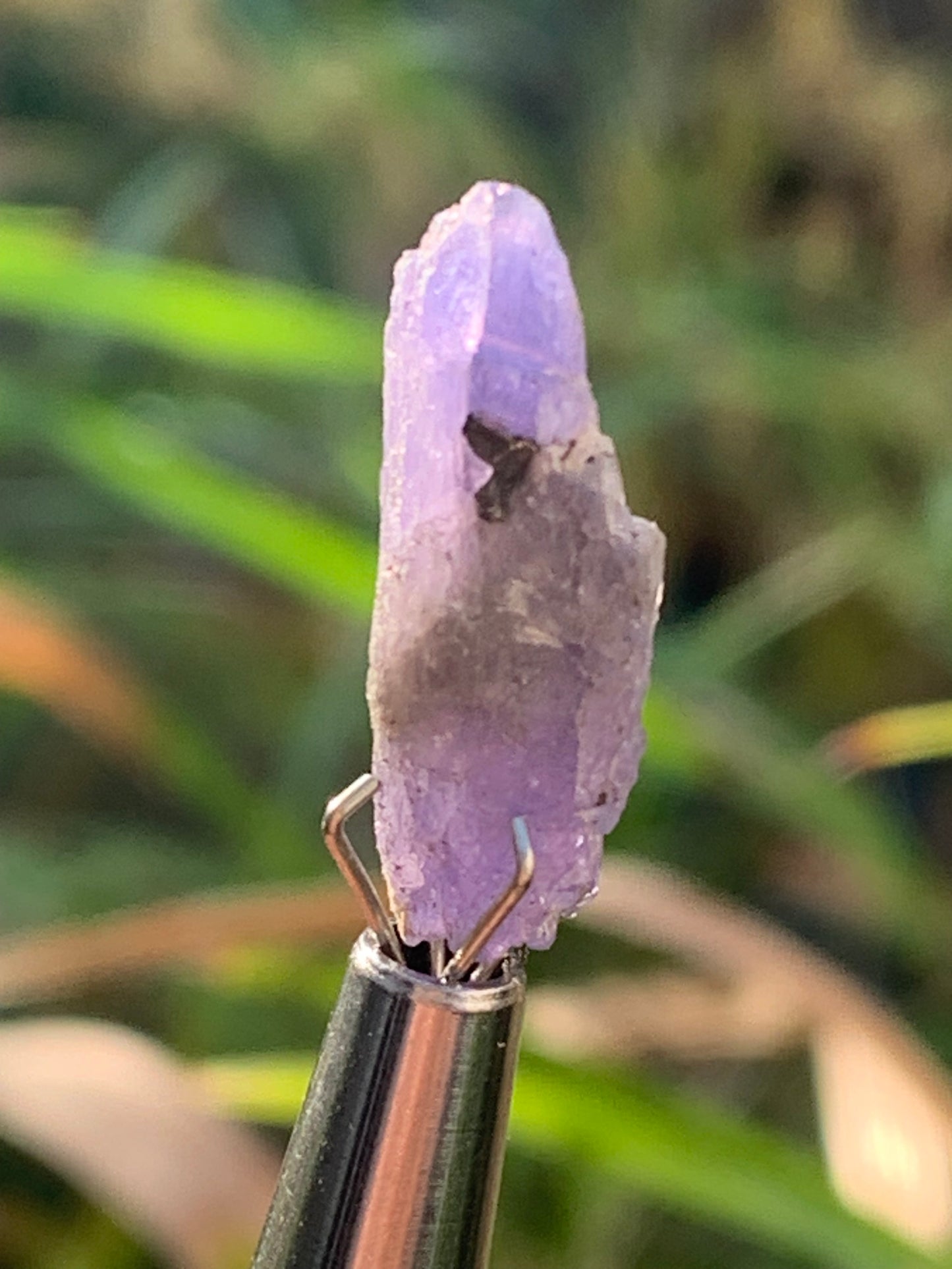 Tanzanite, spécimen brut de 20mm x8 x5 - 1 gramme. Parfait en collection, bijouterie, exposition...