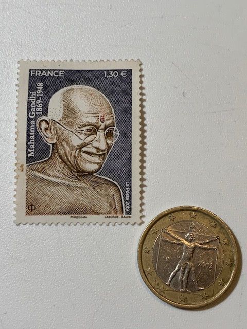 Timbre de 2019 du MAHATMA GANDHI (1869-1948) – 30 x 41 mm