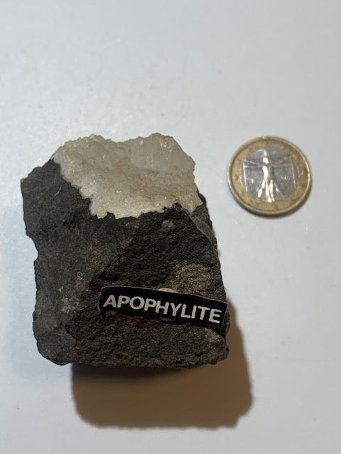 Apophyllite – spécimen brut et naturel - Collection ancienne - 62 x 60 x 54 cm - 153,2 gr.