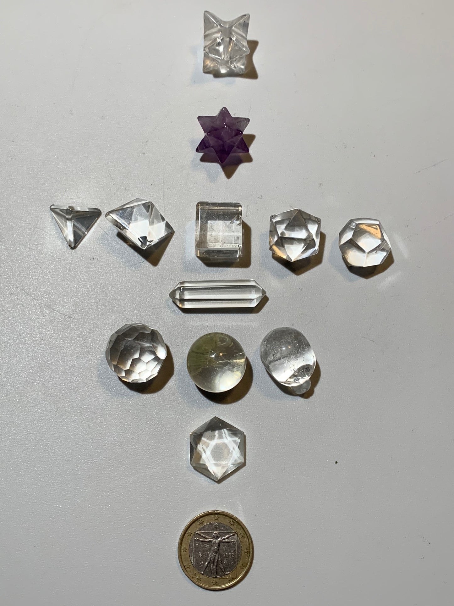 UNIQUE KIT! 12 geometric shapes in 1 set - 1.8 to 20 mm - AA to AAA quality