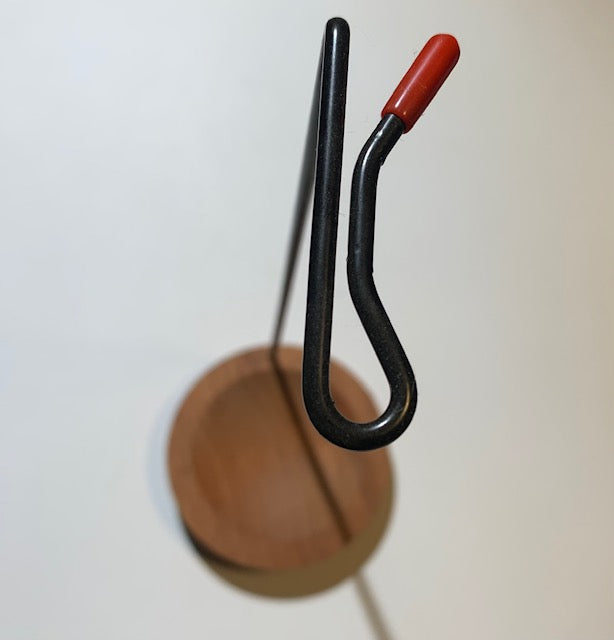 Porte-encens vertical en bois de manguier – Idéal pour bâtonnet – 26 x 9 cm - 92 gr.