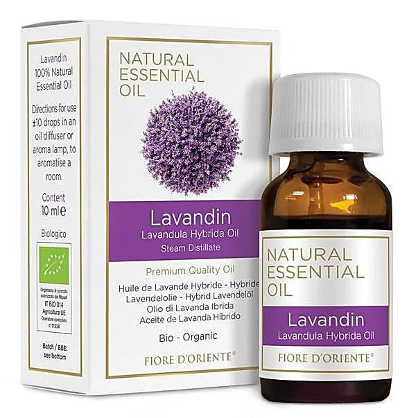 Huile essentielle de Lavandin bio 100 % naturelle – Fiore d’Oriente, élaborée selon les principes de la médecine holistique.