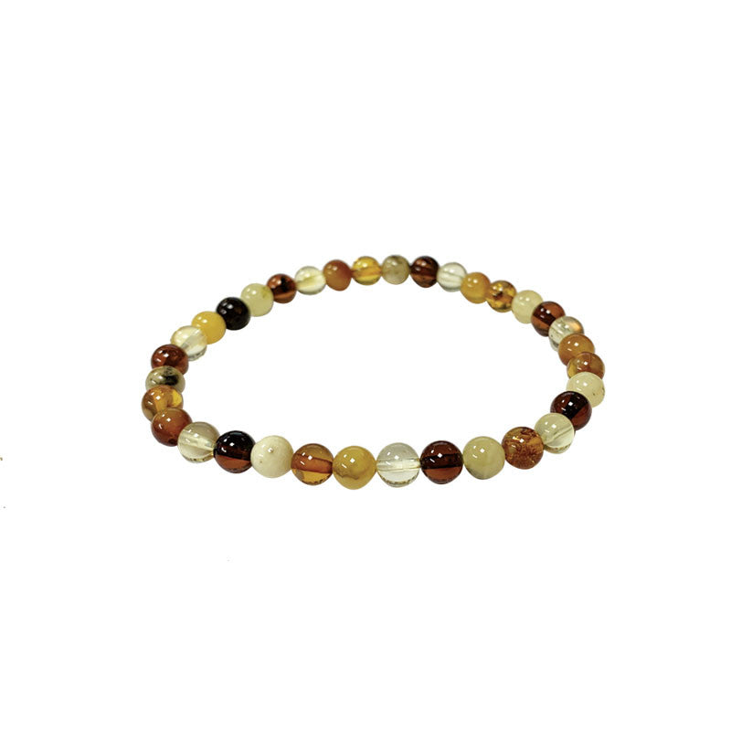 Ambre, perles rondes de 5/6 ou de 7 millimètres, vendu en bracelet de 17 à 21 centimètres ou en collier de 45 centimètres. Qualité AA à AAA, superbes perles, légéres et d'une douceur incroyable !