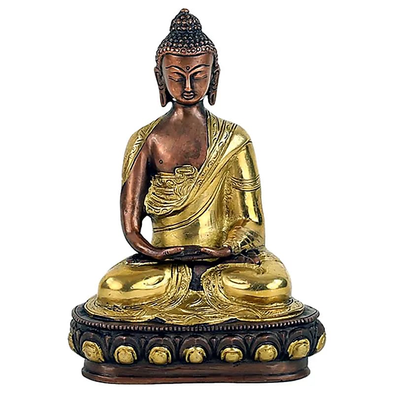 Sélection de Bouddha en laiton. Ø modèles de 13 à 20cm (au choix). Divinité Bouddhiste sacré de très belle qualité !