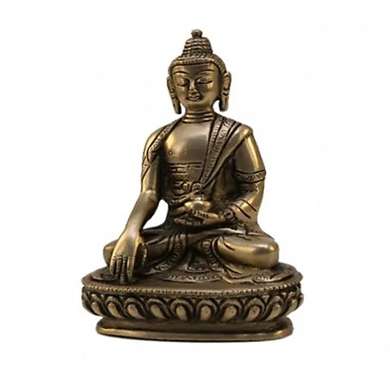 Sélection de Bouddha en laiton. Ø modèles de 13 à 20cm (au choix). Divinité Bouddhiste sacré de très belle qualité !