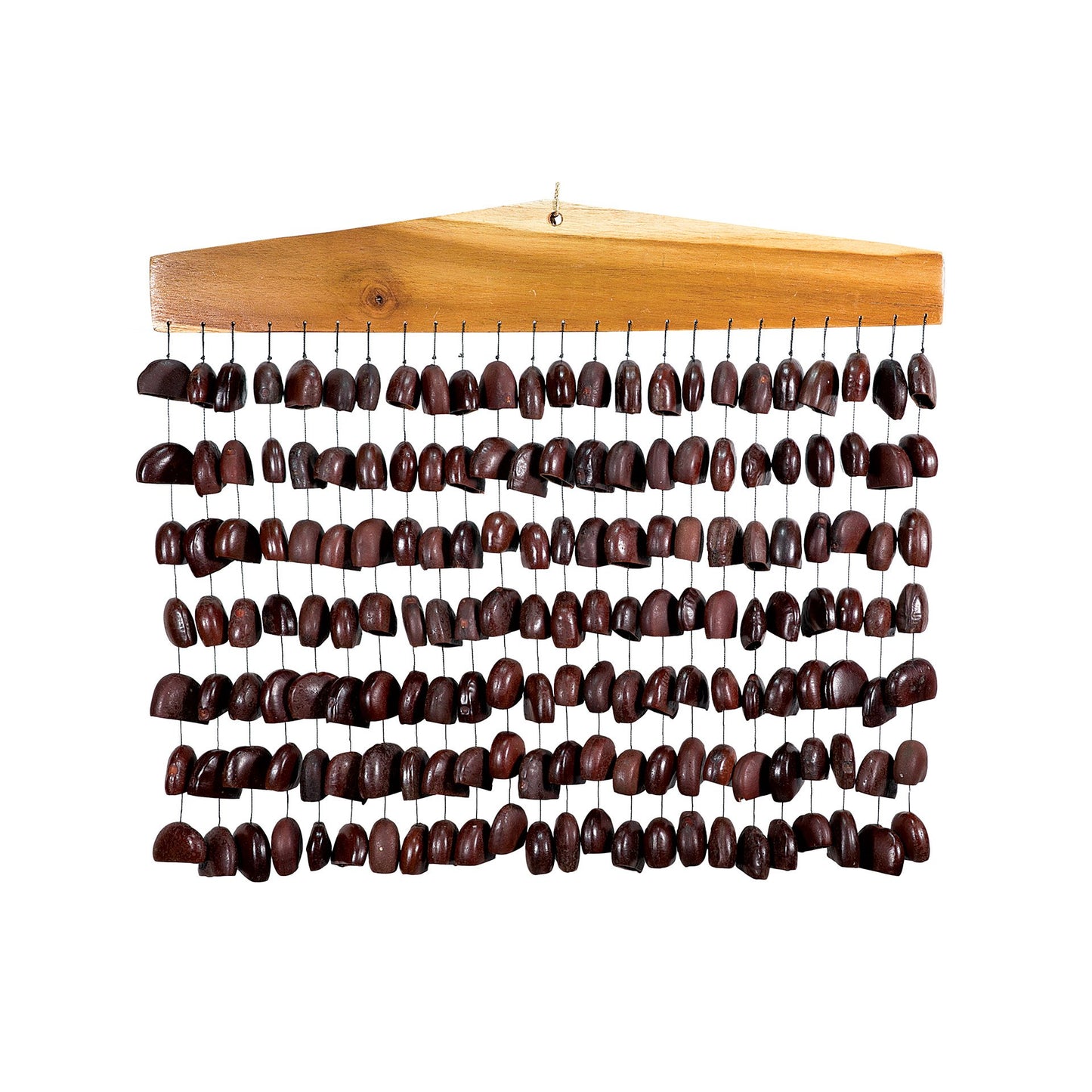 Bar Chimes/ Chime Tree/ Rideaux de graines de 50x50 centimètres, 4 modèles de graine au choix. Instrument fascinant que l'on retrouve dans le monde des percussions. Des sons qui rappellent le vent dans les branches !