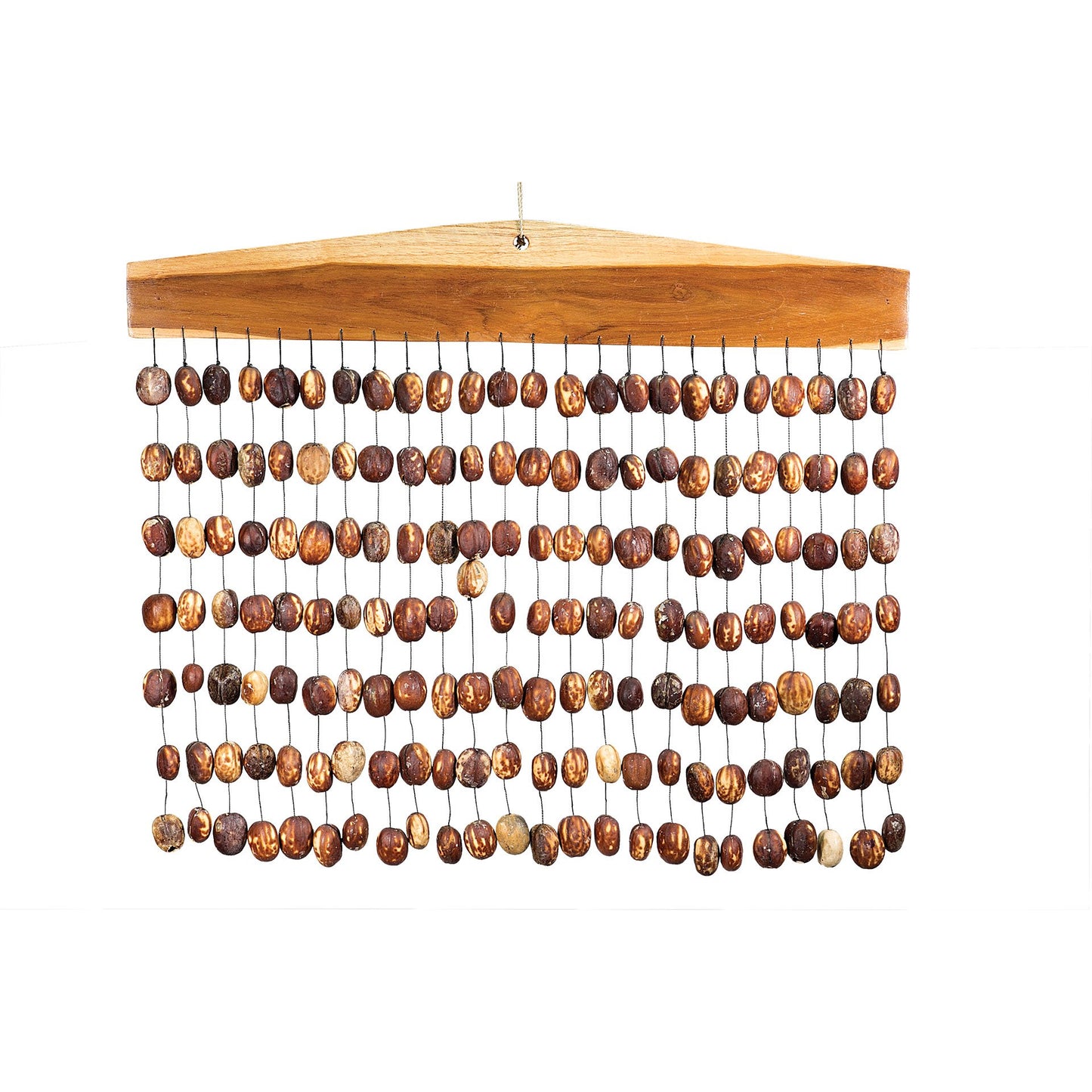 Bar Chimes/ Chime Tree/ Rideaux de graines de 50x50 centimètres, 4 modèles de graine au choix. Instrument fascinant que l'on retrouve dans le monde des percussions. Des sons qui rappellent le vent dans les branches !