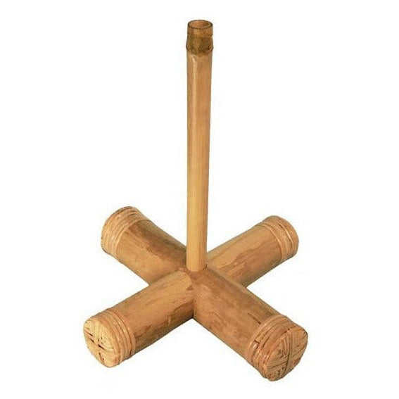 Support en bambou pour 1 seul didgeridoo, contactez nous pour des modèles sur mesure !
