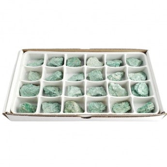 Vente au carton/flat complet de 24 pièces de 3/4 x 3/4 cm environ. Parfait pour lithothérapie, bijouterie, collection ou exposition !