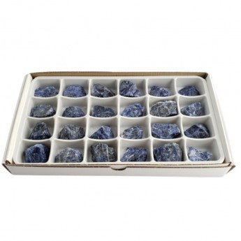 Vente au carton/flat complet de 24 pièces de 3/4 x 3/4 cm environ. Parfait pour lithothérapie, bijouterie, collection ou exposition !