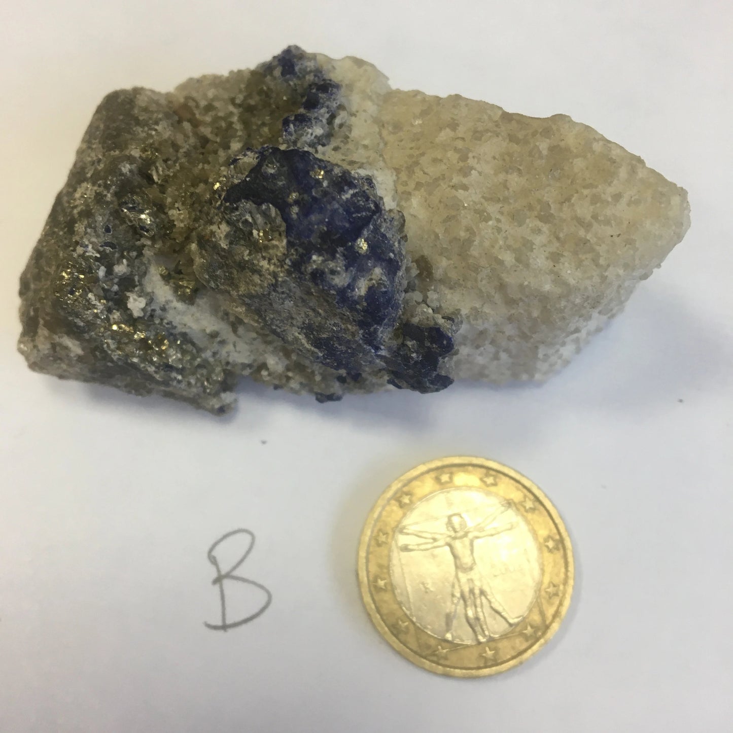 Jaspe K2 - Spécimens bruts de 24 à 40 grammes ! Superbes cristaux d'Azurite dans du granit !