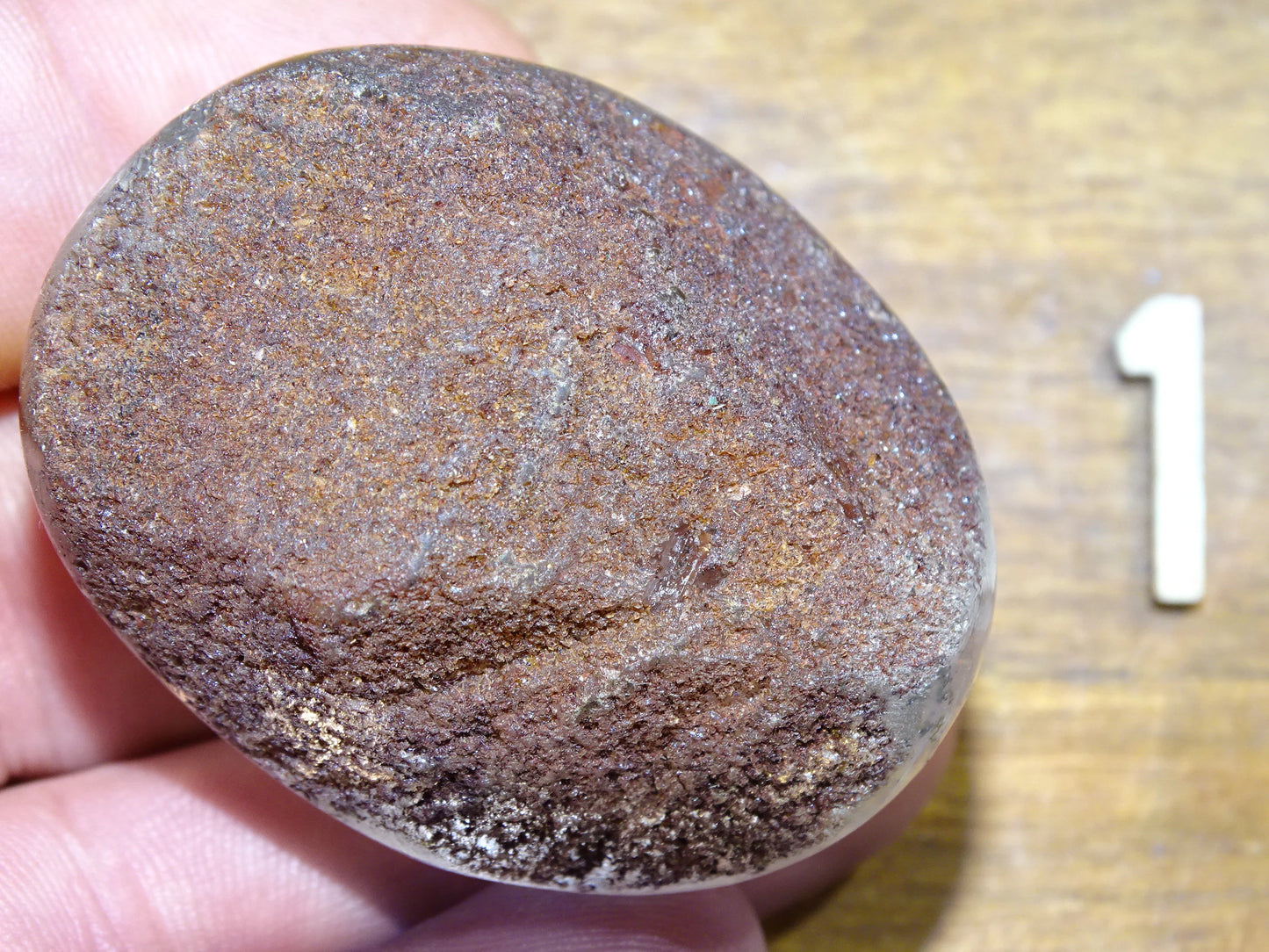 Cristal de Roche/ Quartz Lodolite ou Quartz Chaman – Spécimen naturel - ± 47 mm (H) × 36 × 30 - 67 gr. !