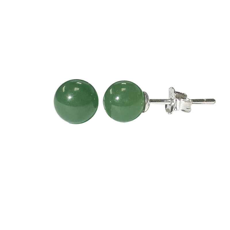 Puces/ Clous/ Boucles d'oreilles en Jade, Améthyste, Labradorite, perle Biwa (Tahiti); qualité AA à AAA. Finition Argent 0.925, très élégantes, fines, parfait !