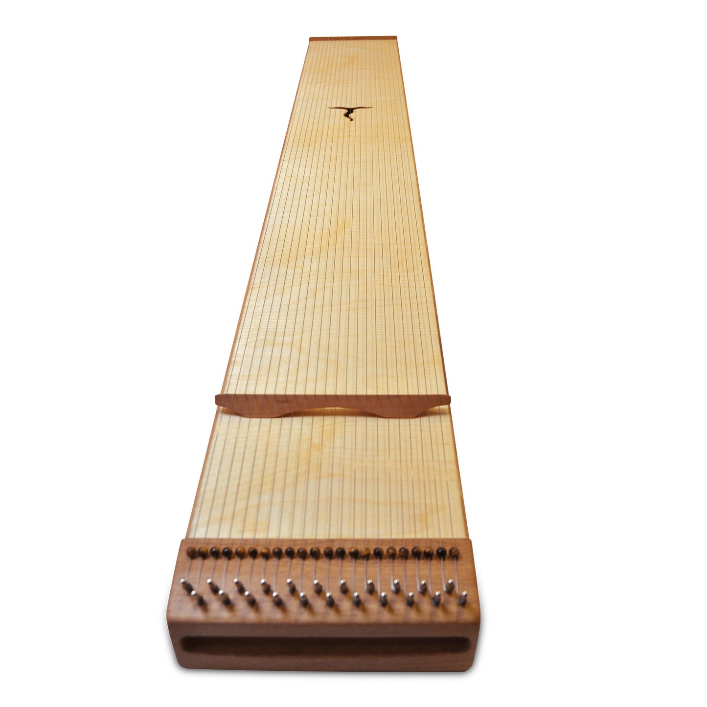 Monocorde 'Fida' • 160 cm x 22 x 10• 22 cordes et chevilles en acier • Chevalet mobile, parfait !