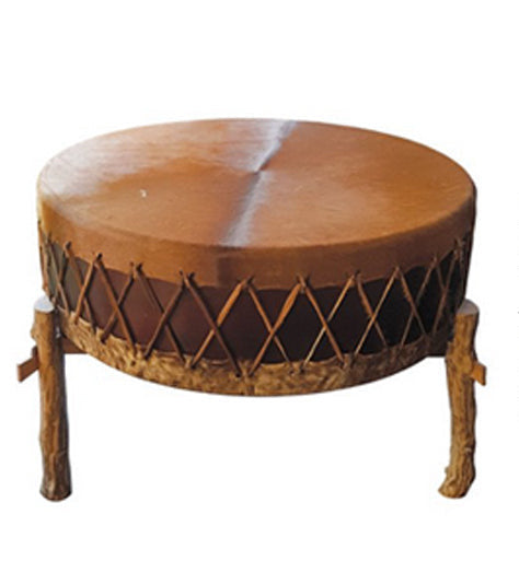 Mother drum, choice of Ø 100, 120, 140 cm. Sold with 2 suitable mallets, cover + table optional!