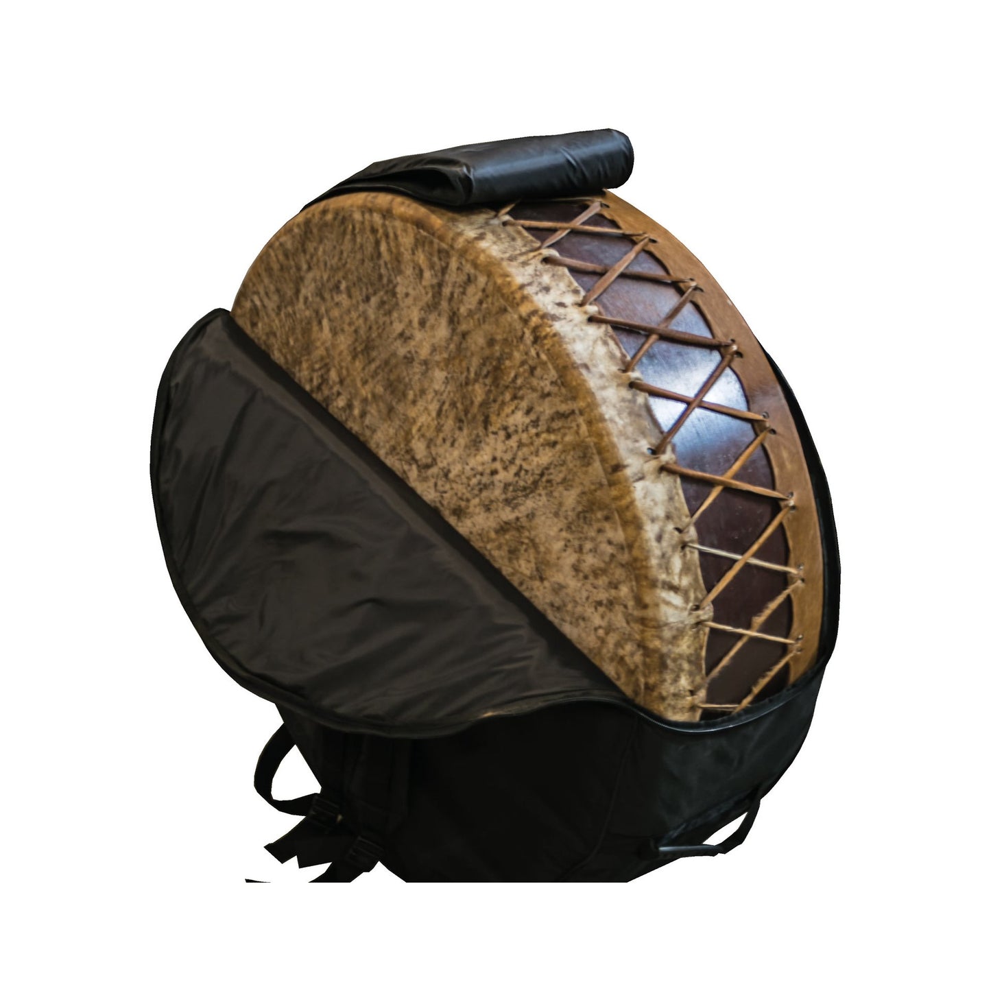Mother drum, choice of Ø 100, 120, 140 cm. Sold with 2 suitable mallets, cover + table optional!