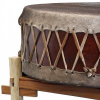 Mother drum, choice of Ø 100, 120, 140 cm. Sold with 2 suitable mallets, cover + table optional!