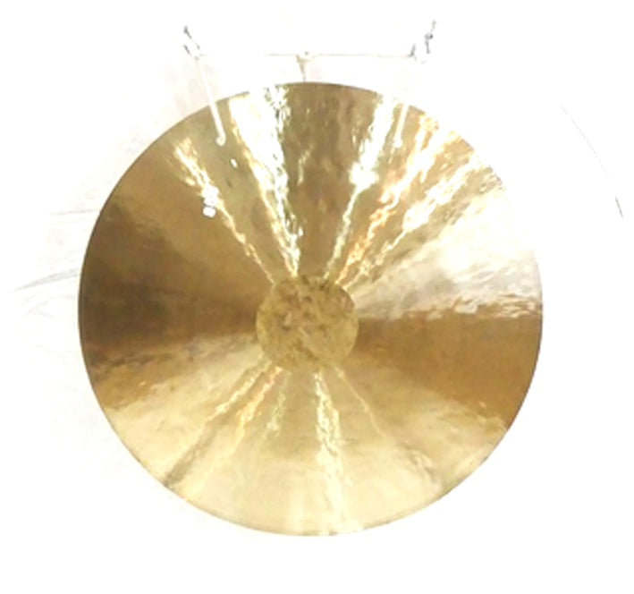 Sélection de Gong, 2 types au choix : 'Chao Gong' de Ø 30 à 90 cm et 'Wind Gong' de Ø 30 à 80 cm. Vendu avec maillet, parfait !