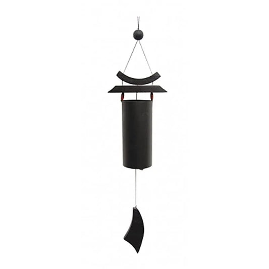 Carillon à vent 'Zen', 58 centimètres de longueur - 300 grammes. Très beau design, parfait ! Disponible seulement en noir !
