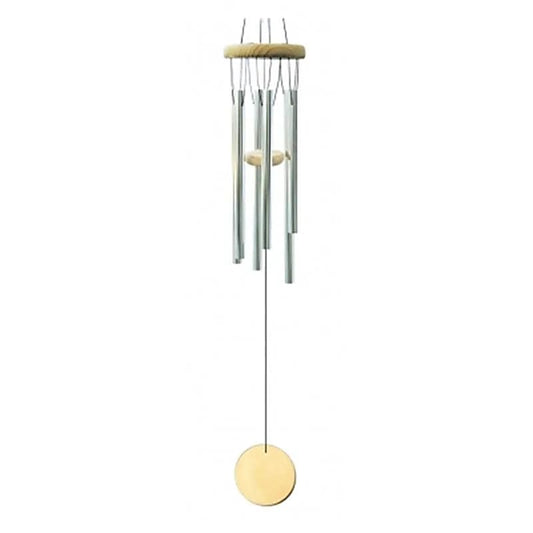 Carillon à vent à 5 tubes ! 45 centimètres de longueur - 105 grammes. Simple, esthétique et efficasse !