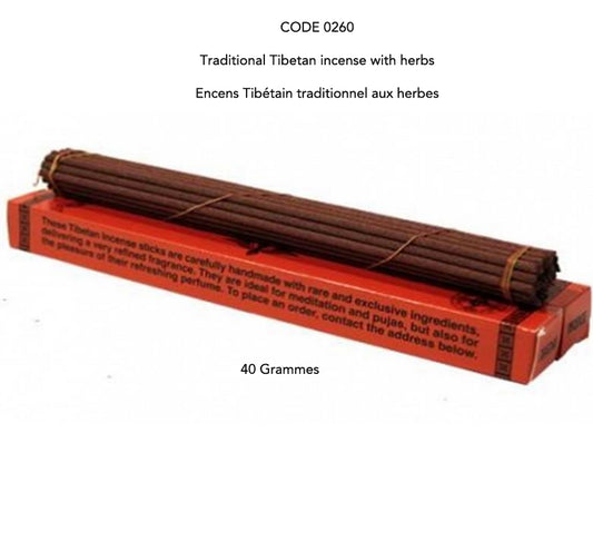 Encens en bâton du Népal aux plantes, 20/25 bâtons par paquet + 1 porte-encens .  Ingrédients 100% naturels . Ces marques sont qualifiés d'encens monastique ou traditionnel haut de gamme fait au Népal !