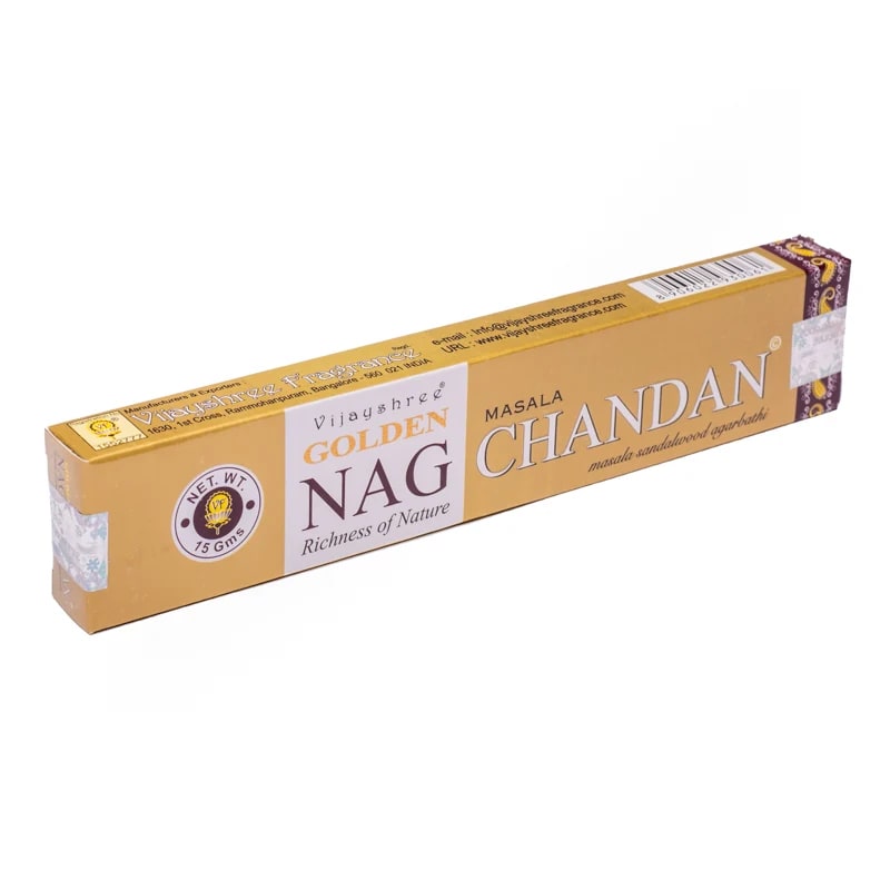 Encens 'Satya Agarbatti' – Série Golden. 8 parfums au choix ! L’art authentique de l’encens indien. Vendu en paquet ou par boîte de 12 paquets.