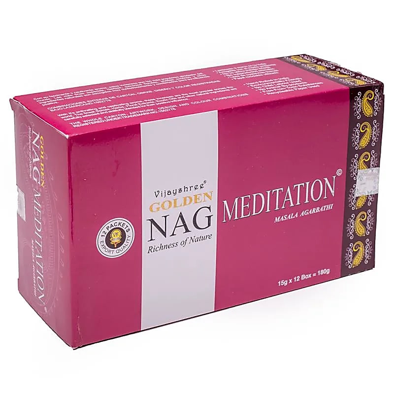 Encens 'Satya Agarbatti' – Série Golden. 8 parfums au choix ! L’art authentique de l’encens indien. Vendu en paquet ou par boîte de 12 paquets.