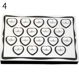 Série “Laqué” – Cadres présentoirs pour bagues, boucles d’oreilles et pendentifs – 24 × 35 cm - Idéal pour rangement et exposition, vendu à l’unité !