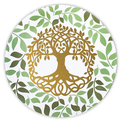 Sélection de dessous de verres, ensemble de 6 pièces avec de superbes motifs : Bouddha, éléphant, fleur de vie, mandala... 9 modèles aux choix, parfait !