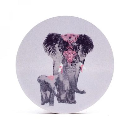 Sélection de dessous de verres, ensemble de 6 pièces avec de superbes motifs : Bouddha, éléphant, fleur de vie, mandala... 9 modèles aux choix, parfait !