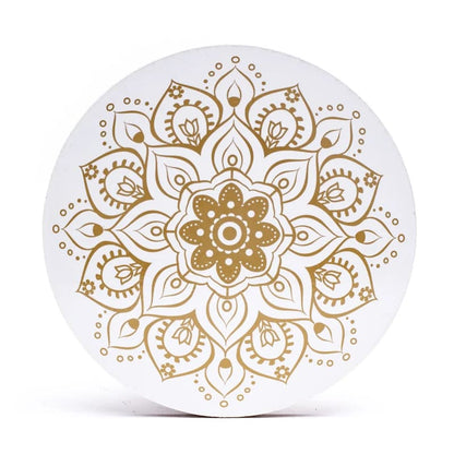 Sélection de dessous de verres, ensemble de 6 pièces avec de superbes motifs : Bouddha, éléphant, fleur de vie, mandala... 9 modèles aux choix, parfait !