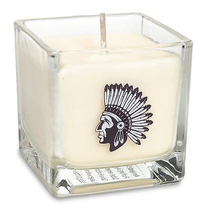 Bougie parfumée, cire de colza écologique 100% végétale (verre recyclé) avec de jolis motifs. 6x6 cm - 88 grammes - 25 heures de combustion. Fabriqué à la main en Belgique, avec des huiles parfumées sans paraben.