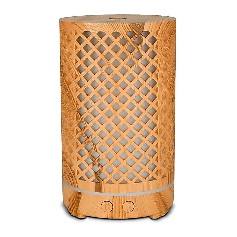 Diffuseur d’huiles essentielles ultrasonique – LED 7 couleurs et diffusion continue ou intermittente
