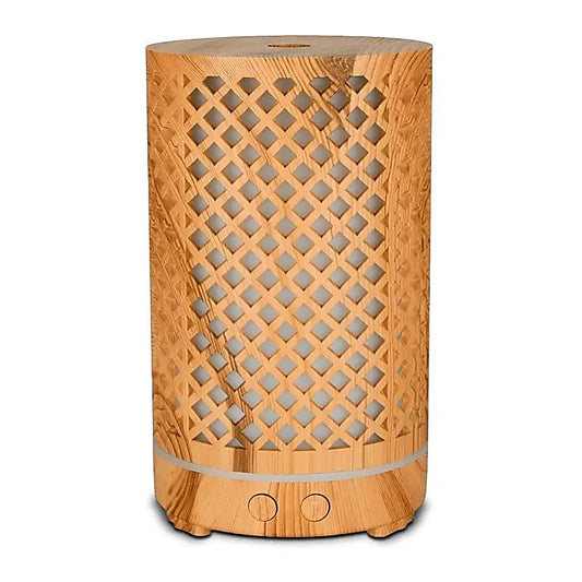 Diffuseur d’huiles essentielles ultrasonique – LED 7 couleurs et diffusion continue ou intermittente