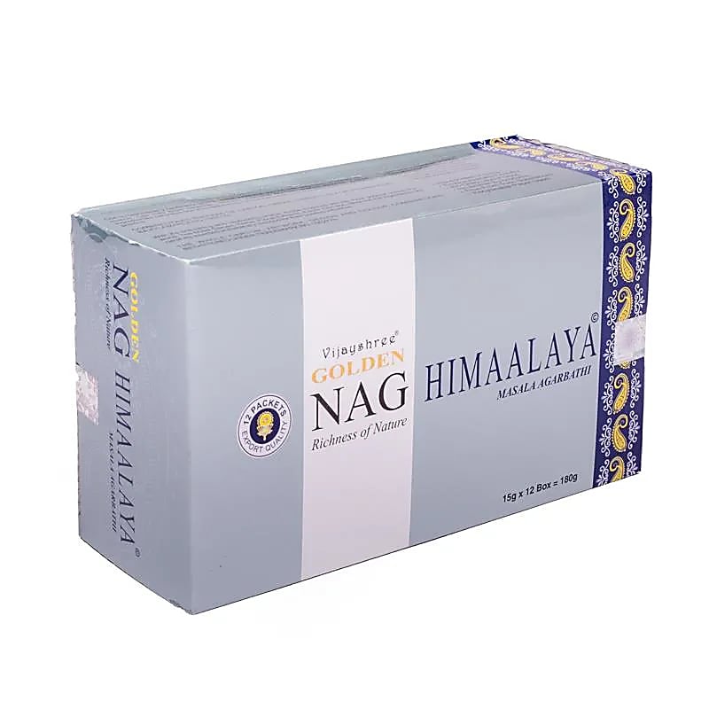 Encens 'Satya Agarbatti' – Série Golden. 8 parfums au choix ! L’art authentique de l’encens indien. Vendu en paquet ou par boîte de 12 paquets.
