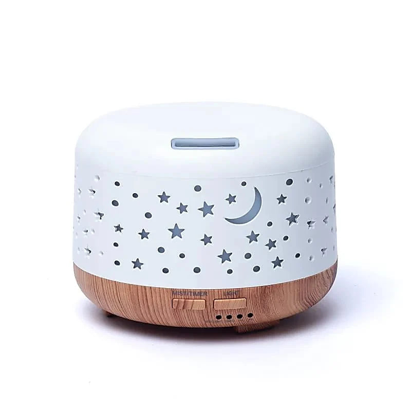 Diffuseur d’huiles essentielles 'Nebula' haute technologie avec LED 7 couleurs verrouillable et diffusion continue ou intermittente