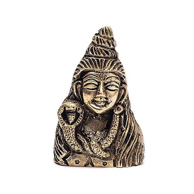 Mini statuette de Shiva - Fait en laiton - 4,5 x 3 cm/ 80 g