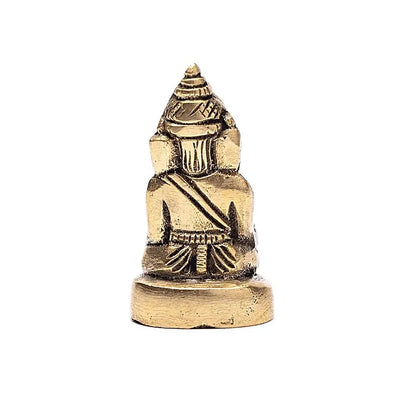Mini statuette de Ganesh - Fait en laiton - 5 x 3 cm/ 73 g