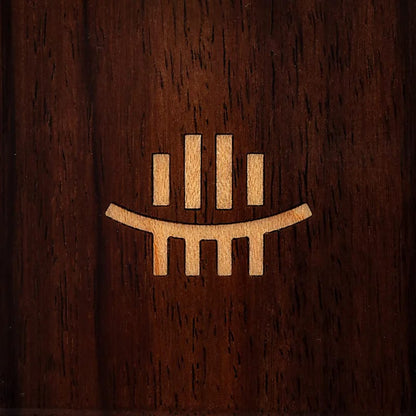 Kalimba Hluru 21 notes en palissandre des Indes orientales, au timbre doux et délicat, offrant un son riche et durable !