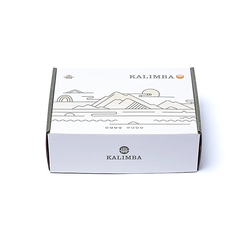 Kalimba Hluru 21 notes en palissandre des Indes orientales, au timbre doux et délicat, offrant un son riche et durable !