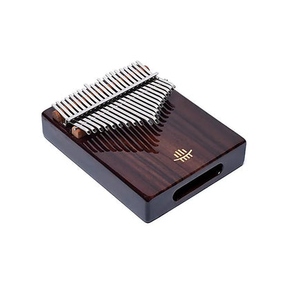 Kalimba Hluru 21 notes en palissandre des Indes orientales, au timbre doux et délicat, offrant un son riche et durable !