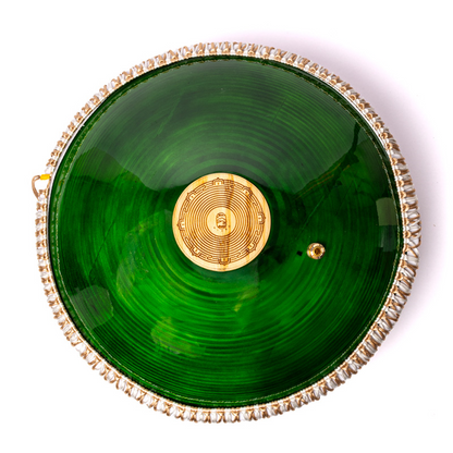 Handpan/ Tongue drum, modèle 'electro' 432 Hertz - 15 notes en Ré mineur Kurd/ D minor Kurd C major . 40 cm - 3 645 gr. Fabriqué en acier de haute qualité !