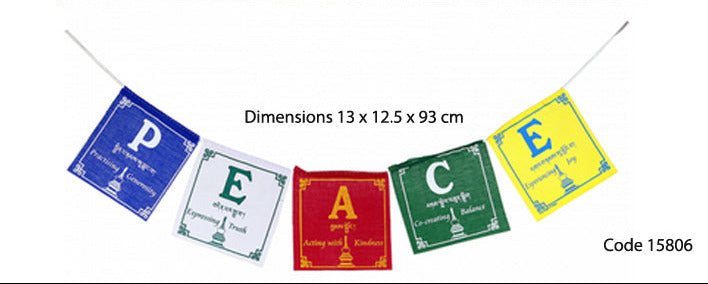 Sélection de drapeaux de prières bouddhistes – de 93 cm à 8 m de long – Très belle qualité, parfaits pour rituels et décoration spirituelle !