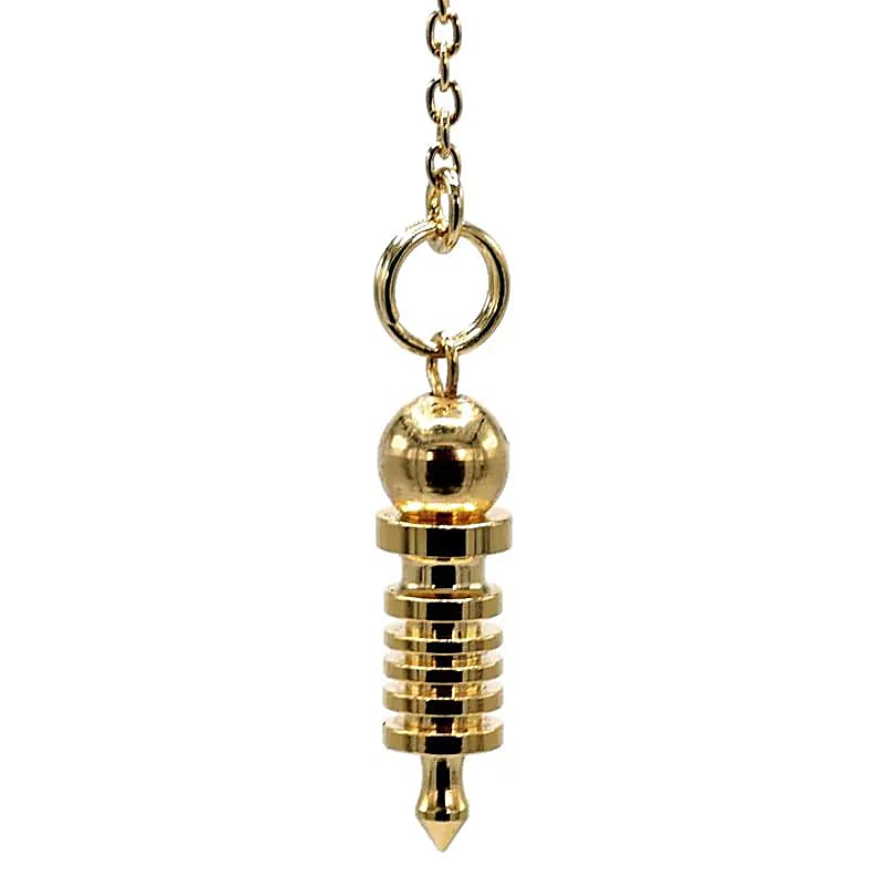 Professional pendulums of your choice, 'Gold Plated'. For natural therapies – Dowsing, homeopathy, aromatherapy and energy