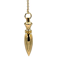 Professional pendulums of your choice, 'Gold Plated'. For natural therapies – Dowsing, homeopathy, aromatherapy and energy