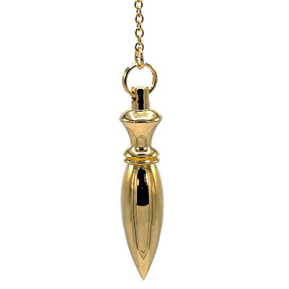 Professional pendulums of your choice, 'Gold Plated'. For natural therapies – Dowsing, homeopathy, aromatherapy and energy