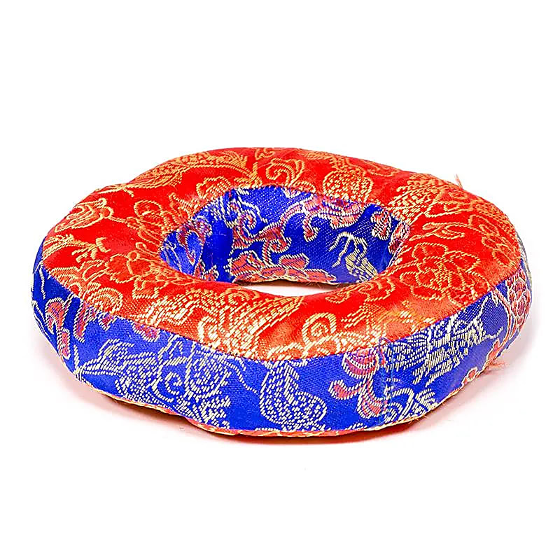 Coussins ronds et creux de 12, 15 ou 18 cm de diamètre, à placer sous un bol chantant, très bonne qualité !